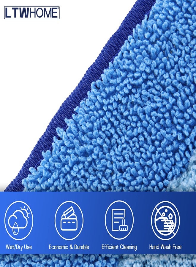 LTWHOME 36 Inch Microfiber Wet or Dry Mop Refill Pads for Hardwood Floor Commercial Supplies (Pack of 6) - Image 3